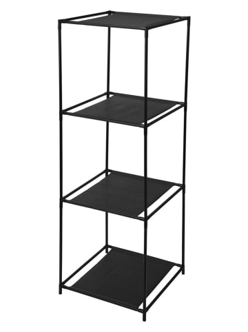Joybos Standregal in Schwarz - (B)34 x (H)98 x (T)34 cm