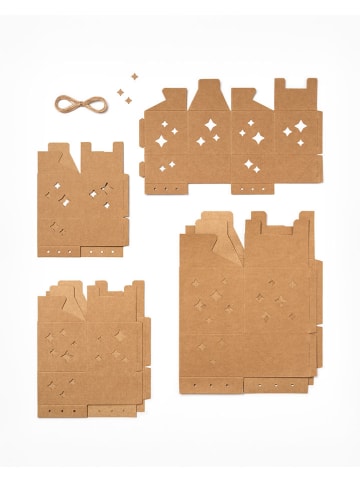 folia PAPER Geschenkdozen "Kraft" beige - vanaf 5 jaar