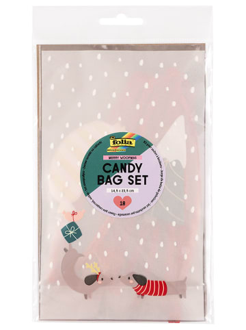 folia PAPER Zestaw torebek "Merry Woofmas" na słodycze - 6+