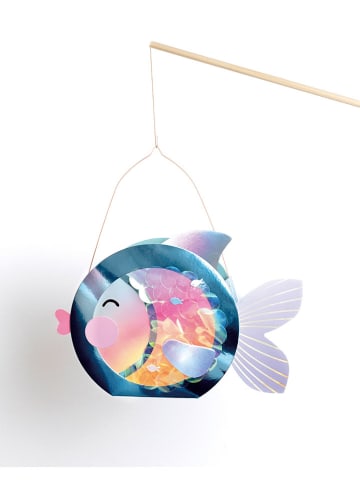 folia PAPER Laternen-Bastelset "Underwater Dreams" in Lila/ Rosa - ab 5 Jahren