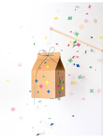 folia PAPER Zestaw w kolorze beżowym do wykonania lampionu - 5+