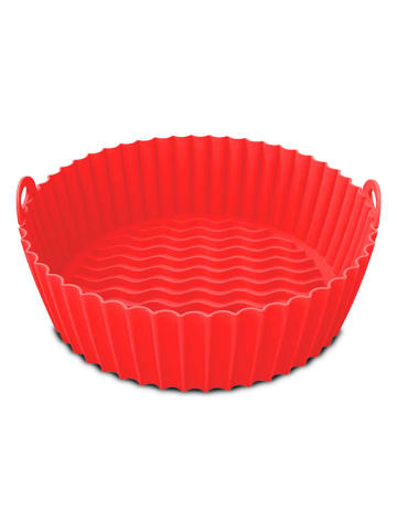 KITCHENCOOK Heißluftfritteusen-Backform in Rot - Ø 20 cm