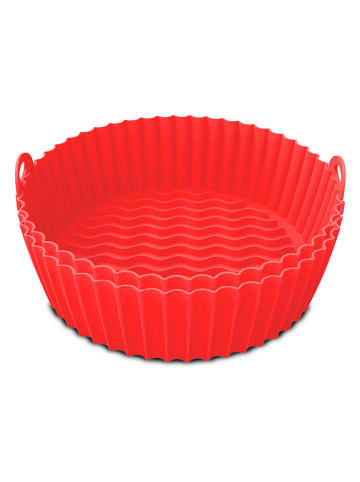 KITCHENCOOK Heißluftfritteusen-Backform in Rot - Ø 20 cm