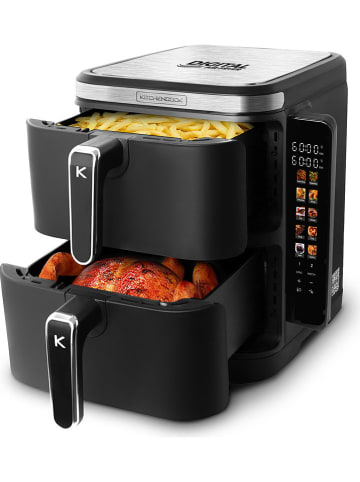 KITCHENCOOK Heißluftfritteuse ''Digital'' in Schwarz - 12 l