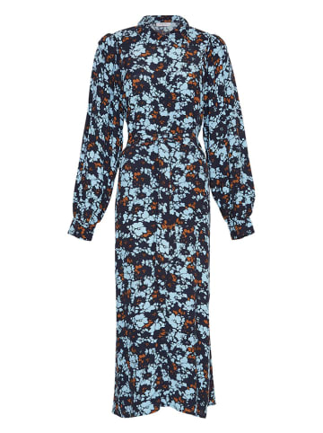MOSS COPENHAGEN Kleid "Marcia Morocco" in Dunkelblau