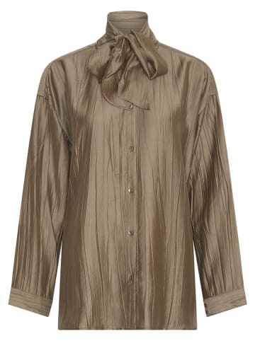 MOSS COPENHAGEN Bluse in Khaki