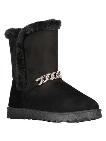 Geographical Norway Winteboots "Oseille" in Schwarz
