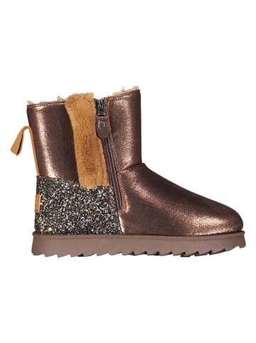 Geographical Norway Winteboots "Oglitter" in Braun