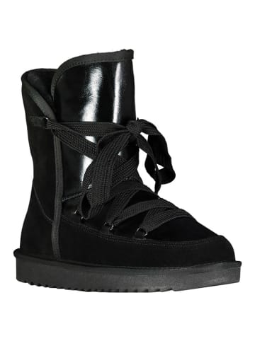 Geographical Norway Kozaki zimowe "Omondor" w kolorze czarnym