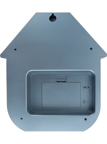 Karlsson Wandklok "Cuckoo" blauw - (B)21 x (H)41 x (D)8,5 cm