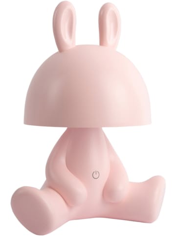 Leitmotiv Lampa stołowa LED "Bunny" w kolorze jasnoróżowym - 22 x 27 x 17 cm