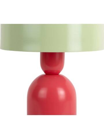 Leitmotiv Lampa stołowa "Funky" w kolorze zielono-czerwonym - wys. 24 x Ø 19 cm