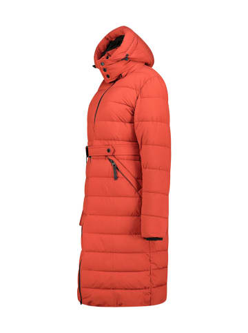 Geographical Norway Płaszcz zimowy "Cabimalimo" w kolorze brązowo-czerwonym