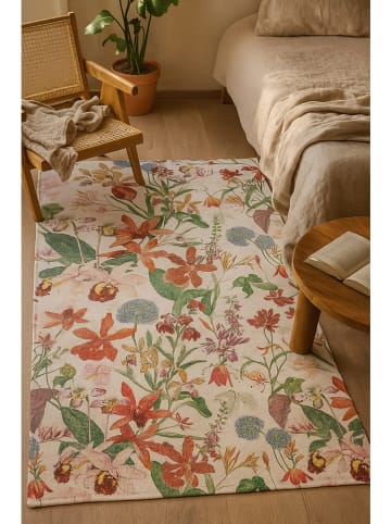 Madre Selva Laagpolig tapijt "Living" meerkleurig - (L)140 x (B)90 cm