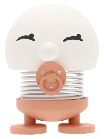 Hoptimist Dekofigur "Baby Bimble S" in Weiß/ Rosa - (B)5 x (H)6 x (T)5 cm