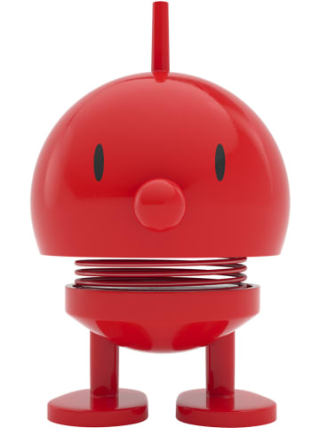 Hoptimist Dekofigur "Bumble S" in Rot - (B)5 x (H)8 x (T)5 cm