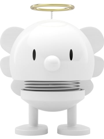 Hoptimist Figurka dekoracyjna "Angel Bumble S" w kolorze białym - 6 x 7 x 6 cm