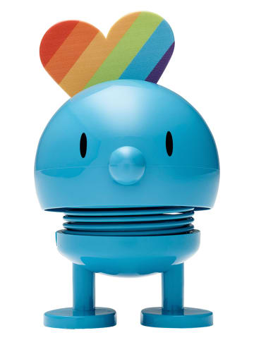Hoptimist Dekofigur "Rainbow S" in Türkis - (H)8 x Ø 5 cm