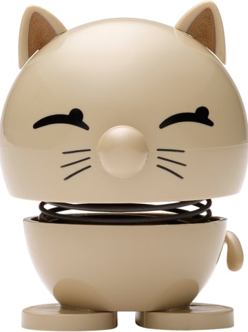 Hoptimist Dekofigur "Cat" in Beige - (B)5 x (H)6 x (T)5 cm