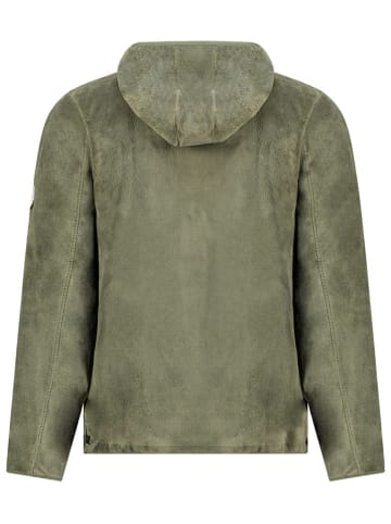 Geographical Norway Kurtka polarowa "Upload" w kolorze khaki