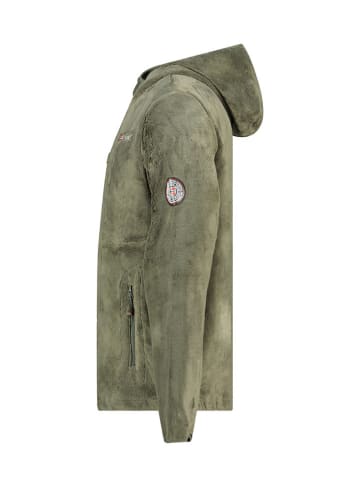Geographical Norway Kurtka polarowa "Upload" w kolorze khaki