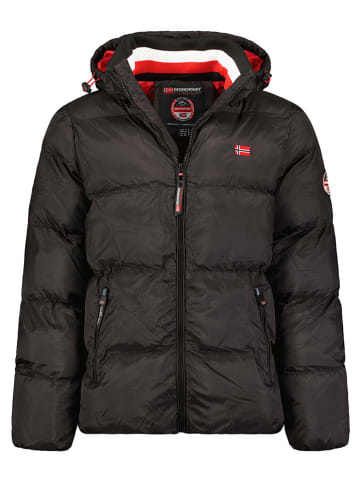 Geographical Norway Kurtka pikowana "Ancelo" w kolorze czarnym