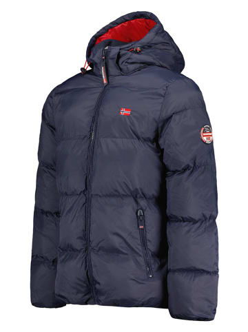 Geographical Norway Kurtka pikowana "Ancelo" w kolorze granatowym