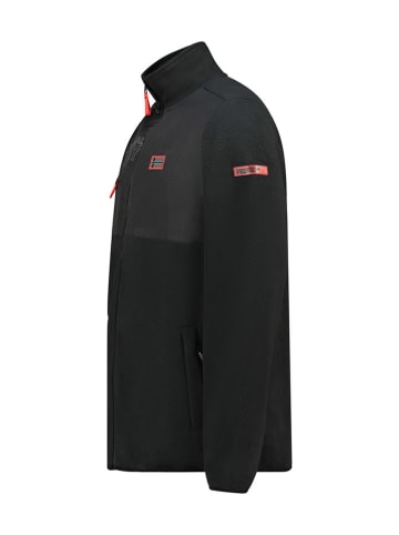 Geographical Norway Kurtka polarowa "Trasir" w kolorze czarnym