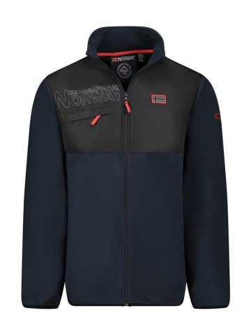 Geographical Norway Kurtka polarowa "Trasir" w kolorze granatowym