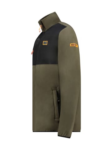 Geographical Norway Kurtka polarowa "Trasir" w kolorze khaki