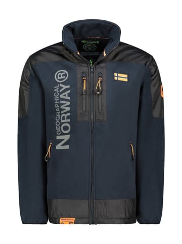 Geographical Norway Fleece vest "Tulene" donkerblauw