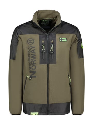 Geographical Norway Fleece vest "Tulene" kaki