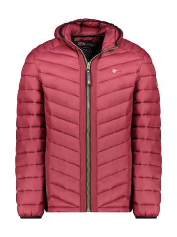 Geographical Norway Doorgestikte jas "Carliti" bordeaux