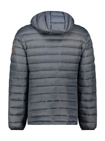 Geographical Norway Doorgestikte jas "Carliti" donkergrijs