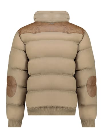 Geographical Norway Doorgestikte jas "Abramovitch" beige