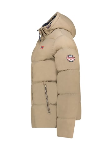 Geographical Norway Doorgestikte jas "Ancelo" beige