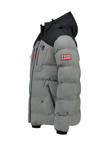 Geographical Norway Kurtka zimowa "Cachot" w kolorze szarym