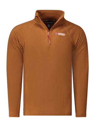 Geographical Norway Fleece trui "Tug" lichtbruin