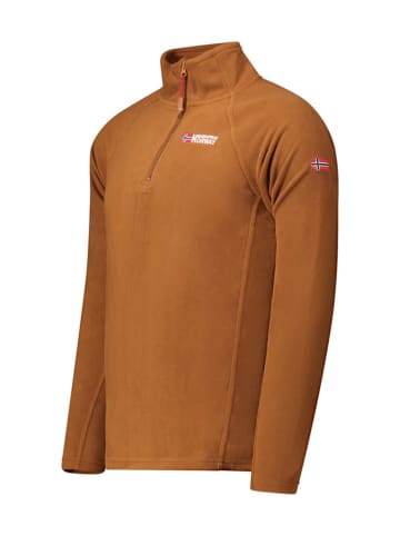 Geographical Norway Fleece trui "Tug" lichtbruin