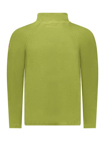 Geographical Norway Fleecepullover "Tug" in Grün