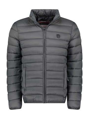 Geographical Norway Doorgestikte jas "Amigotal" grijs