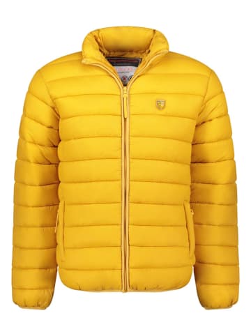 Geographical Norway Kurtka pikowana "Amigotal" w kolorze musztardowym