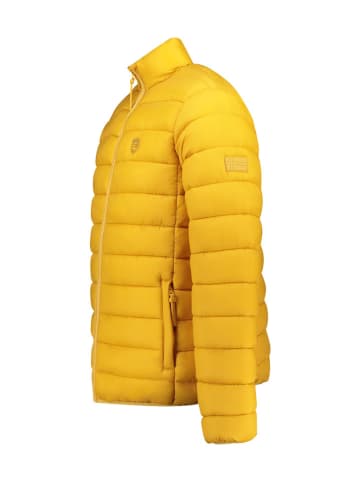 Geographical Norway Kurtka pikowana "Amigotal" w kolorze musztardowym