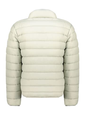 Geographical Norway Doorgestikte jas "Amigotal" lichtgroen