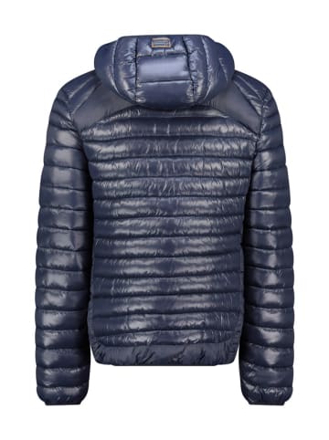 Geographical Norway Doorgestikte jas "Briouto" donkerblauw