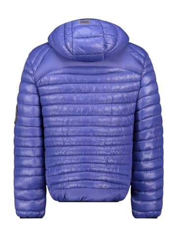 Geographical Norway Doorgestikte jas "Briouto" blauw