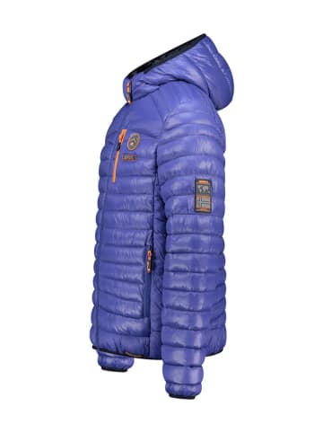 Geographical Norway Doorgestikte jas "Briouto" blauw
