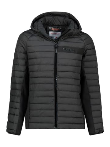 Geographical Norway Kurtka pikowana "Arethano" w kolorze czarnym