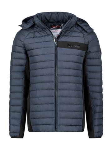 Geographical Norway Kurtka pikowana "Arethano" w kolorze granatowym
