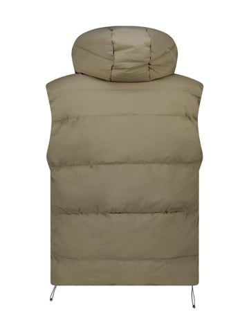 Geographical Norway Doorgestikte bodywarmer "Vito" kaki